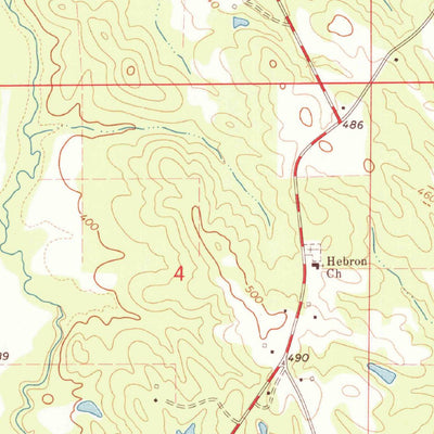 United States Geological Survey Vimville, MS (1971, 24000-Scale) digital map