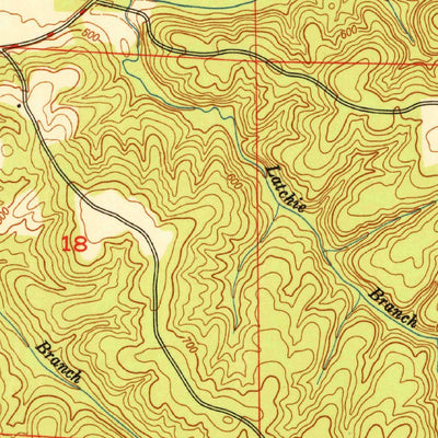 United States Geological Survey Vina, AL (1951, 24000-Scale) digital map