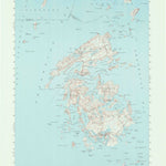 United States Geological Survey Vinalhaven, ME (1941, 62500-Scale) digital map