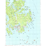 United States Geological Survey Vinalhaven, ME (1982, 24000-Scale) digital map