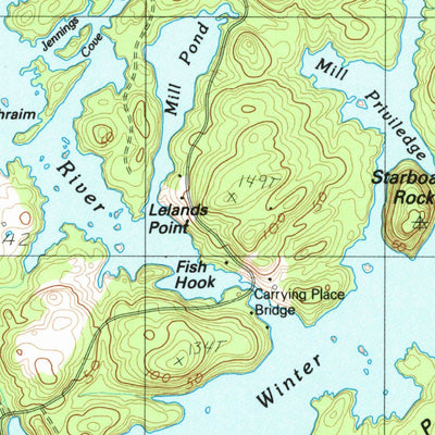United States Geological Survey Vinalhaven, ME (1982, 24000-Scale) digital map