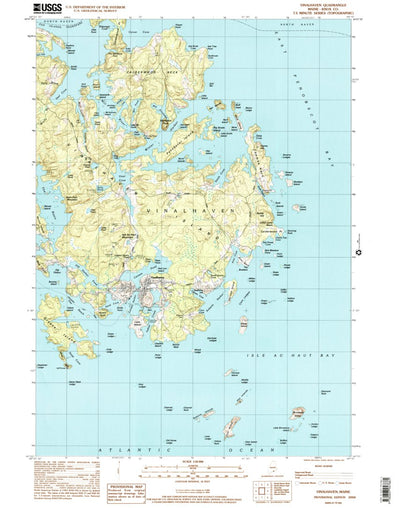 United States Geological Survey Vinalhaven, ME (2000, 24000-Scale) digital map