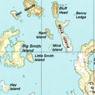 United States Geological Survey Vinalhaven, ME (2000, 24000-Scale) digital map