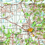 United States Geological Survey Vincennes, IN-IL-KY (1956, 250000-Scale) digital map