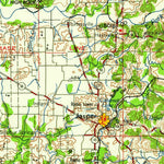 United States Geological Survey Vincennes, IN-IL-KY (1958, 250000-Scale) digital map