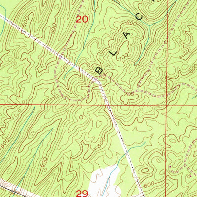 United States Geological Survey Vincent, AL (1951, 24000-Scale) digital map