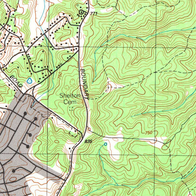 United States Geological Survey Vine Grove, KY (1991, 24000-Scale) digital map