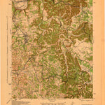 United States Geological Survey Vine Grove, KY-IN (1943, 62500-Scale) digital map