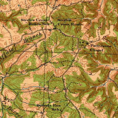 United States Geological Survey Vine Grove, KY-IN (1943, 62500-Scale) digital map