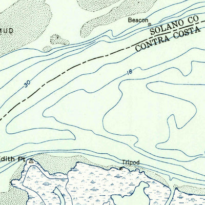 United States Geological Survey Vine Hill, CA (1951, 24000-Scale) digital map