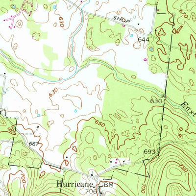 United States Geological Survey Vine, TN (1956, 24000-Scale) digital map