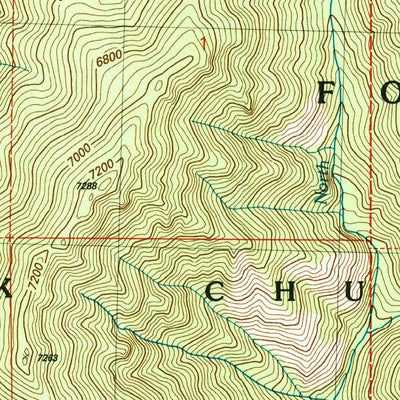United States Geological Survey Vinegar Hill, ID (2004, 24000-Scale) digital map