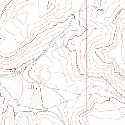 United States Geological Survey Vinegar Hill, MT (1968, 24000-Scale) digital map