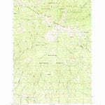 United States Geological Survey Vinegar Hill, OR (1988, 24000-Scale) digital map