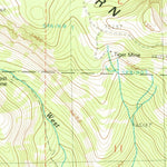 United States Geological Survey Vinegar Hill, OR (1988, 24000-Scale) digital map