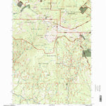 United States Geological Survey Vinegar Hill, OR (1995, 24000-Scale) digital map