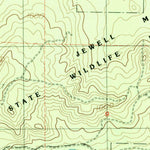 United States Geological Survey Vinemaple, OR (1984, 24000-Scale) digital map