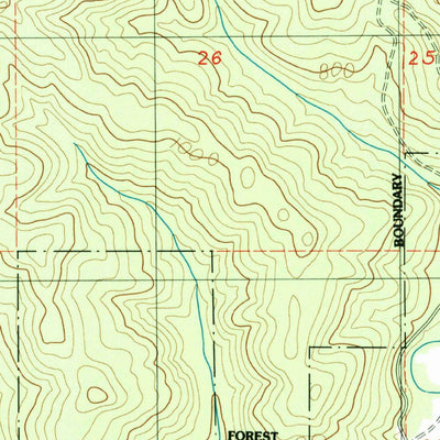 United States Geological Survey Vinemaple, OR (1984, 24000-Scale) digital map