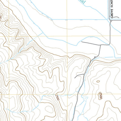 United States Geological Survey Vines Hill, OR (2020, 24000-Scale) digital map