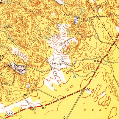 United States Geological Survey Vineyard Haven, MA (1951, 31680-Scale) digital map