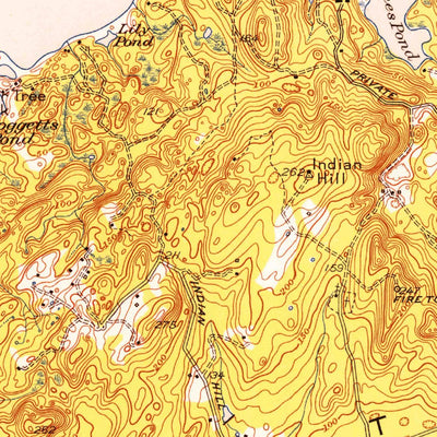 United States Geological Survey Vineyard Haven, MA (1951, 31680-Scale) digital map
