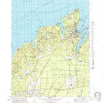 United States Geological Survey Vineyard Haven, MA (1972, 25000-Scale) digital map