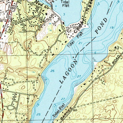 United States Geological Survey Vineyard Haven, MA (1972, 25000-Scale) digital map