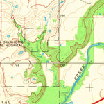 United States Geological Survey Vinita NE, OK (1971, 24000-Scale) digital map