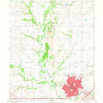 United States Geological Survey Vinita, OK (1971, 24000-Scale) digital map
