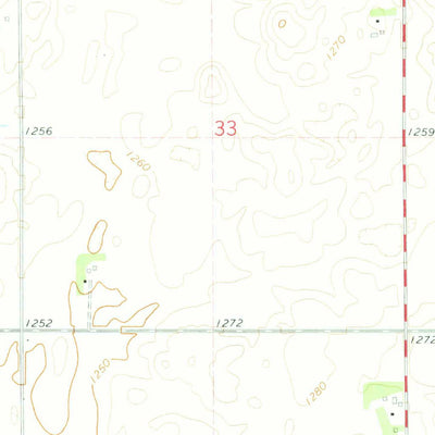 United States Geological Survey Vinje, IA-MN (1972, 24000-Scale) digital map