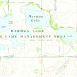 United States Geological Survey Vinje, IA-MN (1972, 24000-Scale) digital map