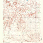 United States Geological Survey Vinson, OK (1971, 24000-Scale) digital map