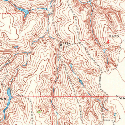 United States Geological Survey Vinson, OK (1971, 24000-Scale) digital map