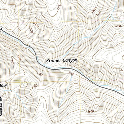 United States Geological Survey Vinson, OR (2020, 24000-Scale) digital map