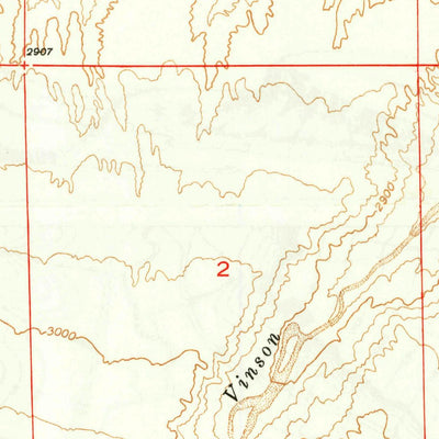 United States Geological Survey Vinson Wash, ID (1948, 24000-Scale) digital map