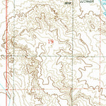 United States Geological Survey Vinson Wash, ID (1992, 24000-Scale) digital map