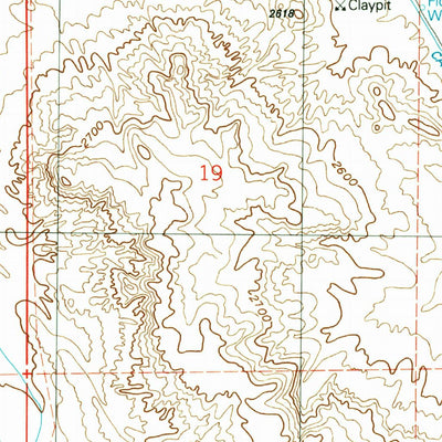 United States Geological Survey Vinson Wash, ID (1992, 24000-Scale) digital map