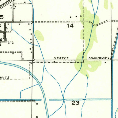 United States Geological Survey Vinton, LA (1947, 31680-Scale) digital map