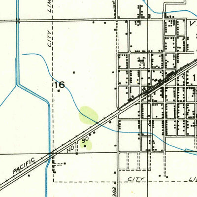 United States Geological Survey Vinton, LA (1947, 31680-Scale) digital map