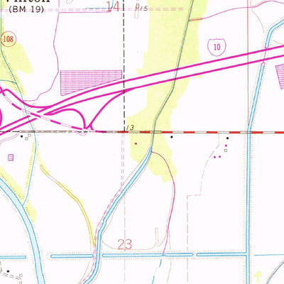 United States Geological Survey Vinton, LA (1960, 24000-Scale) digital map