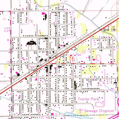United States Geological Survey Vinton, LA (1960, 24000-Scale) digital map