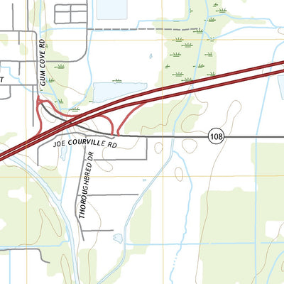 United States Geological Survey Vinton, LA (2020, 24000-Scale) digital map