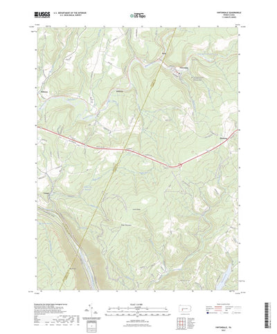 United States Geological Survey Vintondale, PA (2023, 24000-Scale) digital map