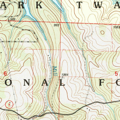 United States Geological Survey Viola, MO (1999, 24000-Scale) digital map