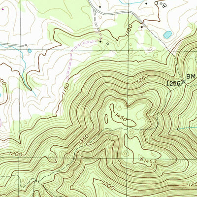 United States Geological Survey Viola, TN (1955, 24000-Scale) digital map