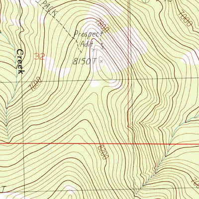 United States Geological Survey Vipond Park, MT (1988, 24000-Scale) digital map
