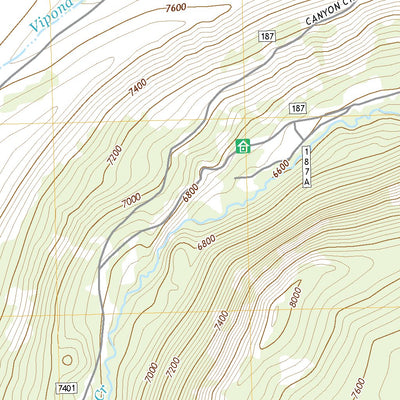 United States Geological Survey Vipond Park, MT (2020, 24000-Scale) digital map
