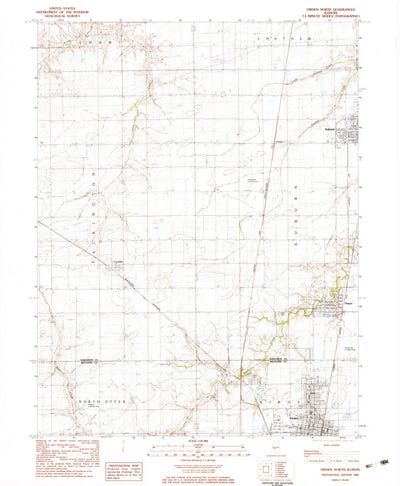 United States Geological Survey Virden North, IL (1983, 24000-Scale) digital map