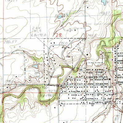 United States Geological Survey Virden North, IL (1998, 24000-Scale) digital map