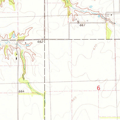 United States Geological Survey Virden South, IL (1979, 24000-Scale) digital map